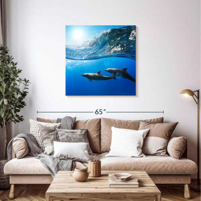 Brampt Dolphin Twosome, 36" H x 36" W