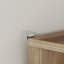 Armoire de bureau à domicile 4 tiroirs 32,8 "avec base en acier, coffre de rangement industriel moderne