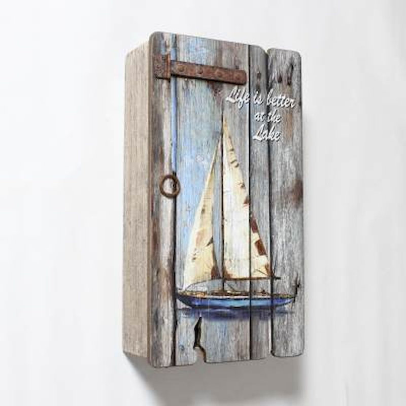 Tablette flottante pour bateau de voile Mohr, H 18,9 po x l 4,72 po x P 10,24 po