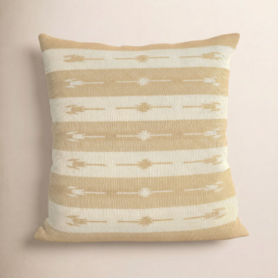 Estela Striped Cotton Throw Pillow