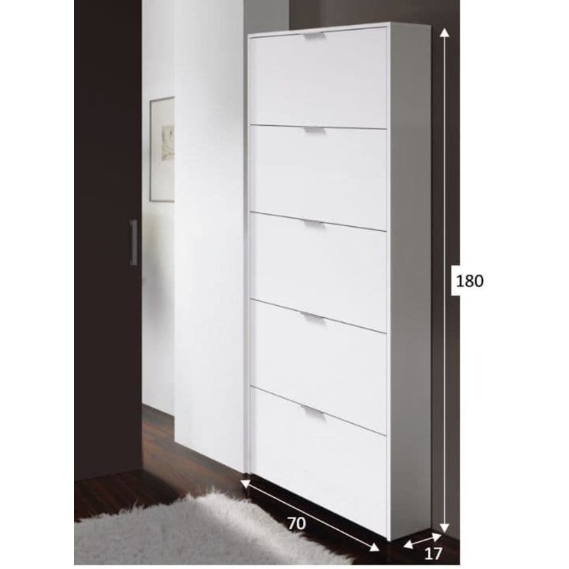 22 Pair Shoe Storage Cabinet