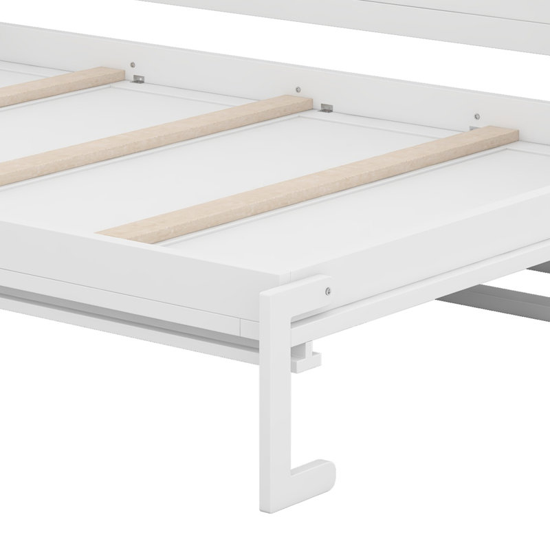 Space-Saving Murphy Bed with Shelves
