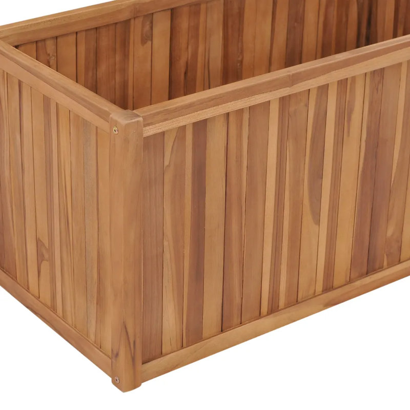 Clardy Wood Raised Garden Bed, 50cm H x 100cm W x 50cm D