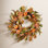 Fall Pumpkin Leaf Floral 24" Wreath