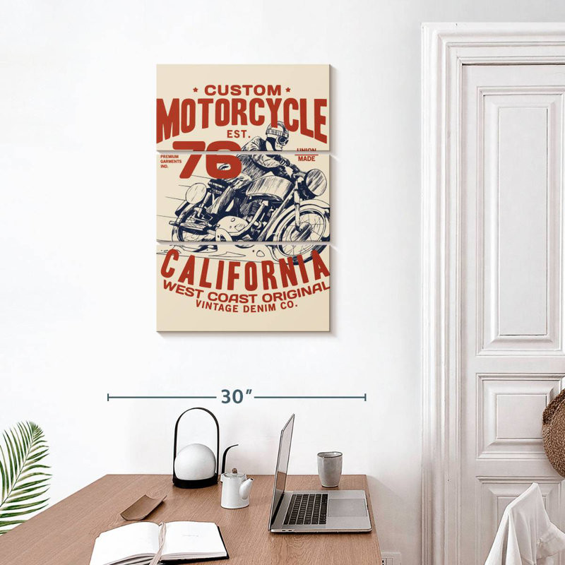 Tergel Custom Motorcycle Poster