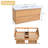 48" Wall Mounted Floating Bathroom Vanity With Single Sink