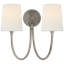 Thomas O'Brien Reed Double Sconce-51178012-89223640