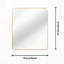 Miroir mural rectangulaire pour salle de bain-1925714781