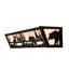 Rustic Lodge 4 - Light LED Vanity Light-127383619