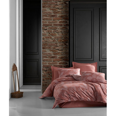 Modern & Contemporary Cotton Blend Duvet Cover