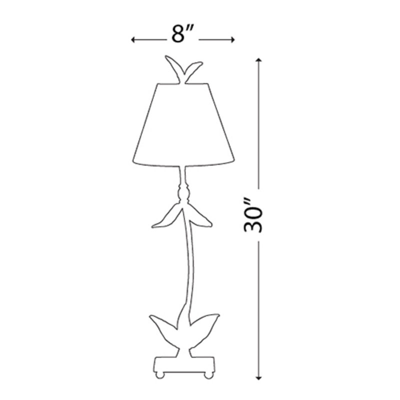 Elaine GleasonBell 30" Table Lamp