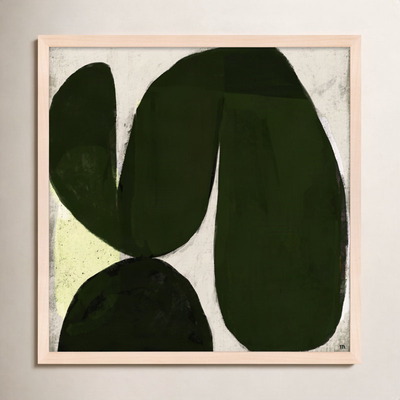 Succulent 7 Print by StudioM, 36" H x 36" W x 1.25" D, Brown