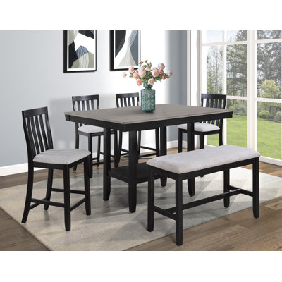 Ensemble de salle à manger rectangulaire L 60,00 po x l 42,00 po Brummett