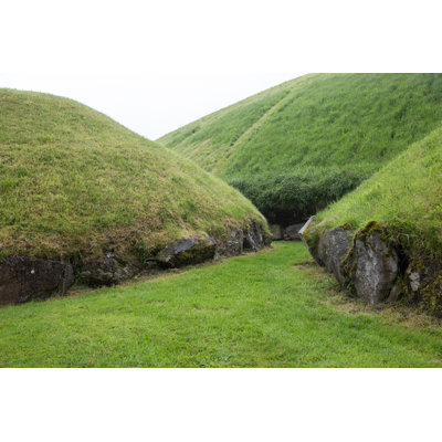Mounds Of Knowth - Wrapped Canvas Print