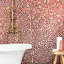 Komorebi Pebble Mineral Ice Gray Polished Glass Mosaic Tile-1158714032