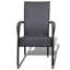 Chaise de patio empilable en teck-1140517700