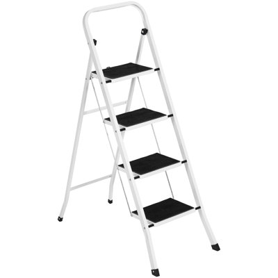 Escabeau léger et pliable à 4 marches