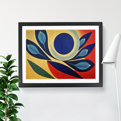 Exquisite Abstract Flowers - Single Picture Frame Print