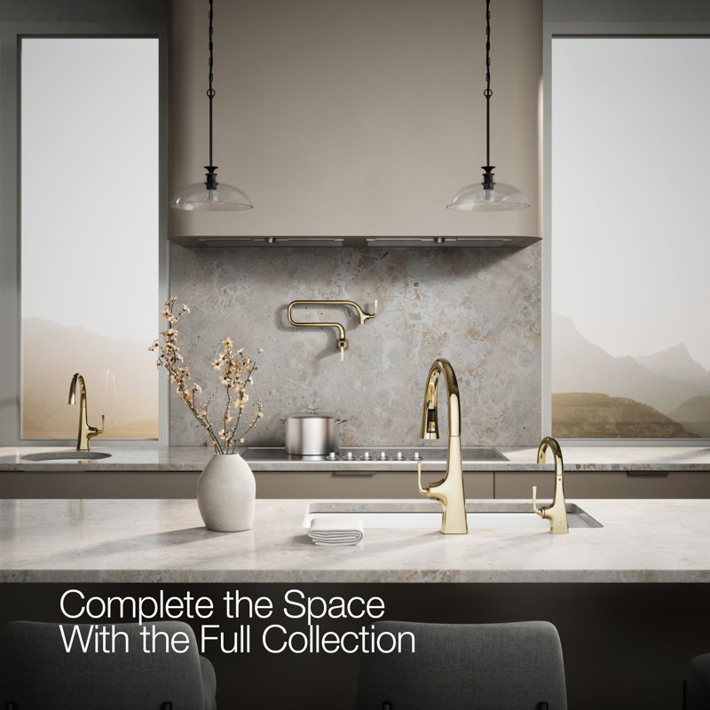 Graze Beverage Faucet, Gold