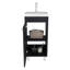 Single Bathroom Vanity with Engineered Wood Top-1342464433