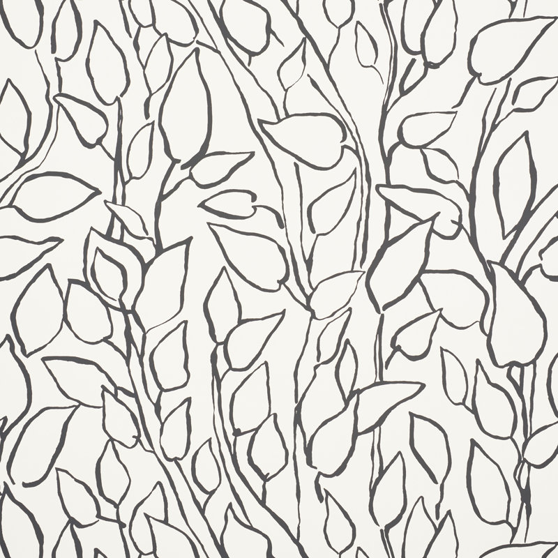 Papier peint Solandra Vine, Noir