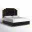 Duncanville Upholstered King Platform Bed, Black-888954534-888954535