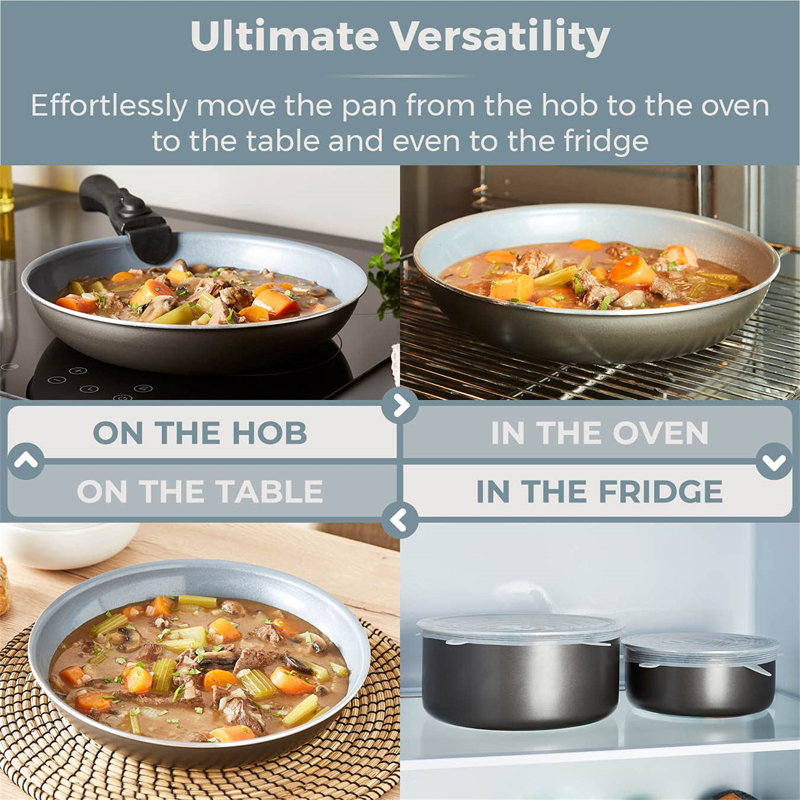 Casara 7 - Piece Aluminum Cookware Set
