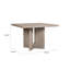 Table de salle à manger Zoko-111934017