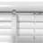 Cordless 1" Light Filtering Vinyl Mini Blinds, White, 29" x 48"