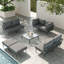 Layinsun Outdoor Patio Ottoman With Cushions (set Of 2)-608984875