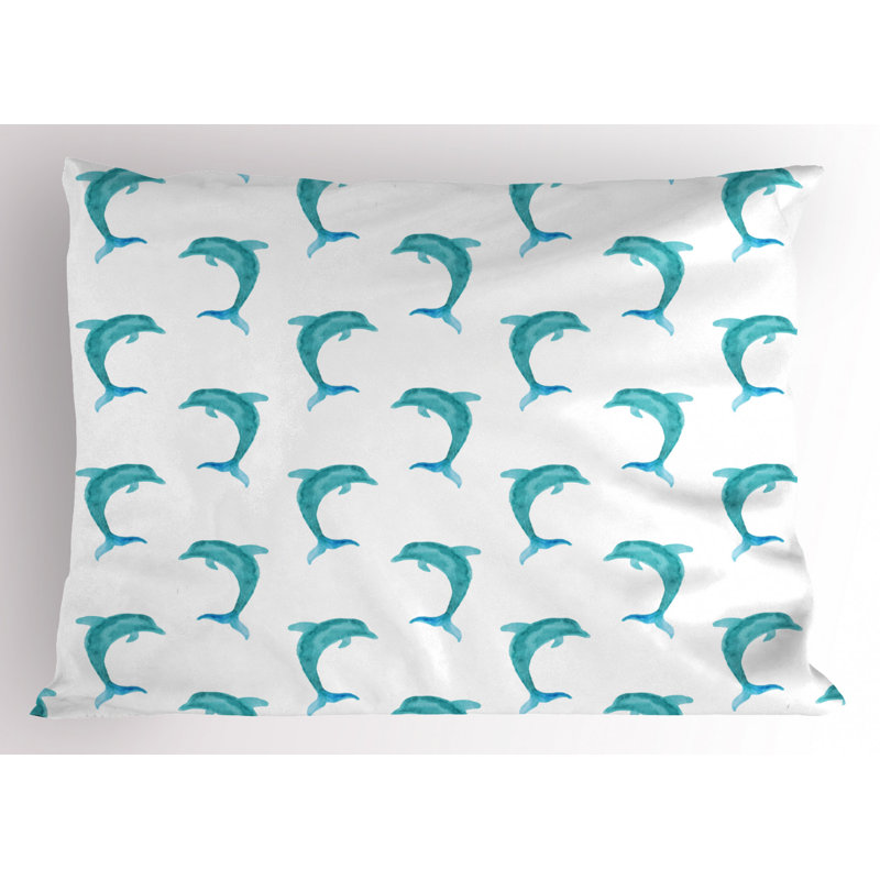 Dolphin Polyester Sham Set, Twin