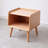 Pure Solid Wood Bedside Cabinet, Modern Simple Nightstand, Storage Cabinet-1587787584
