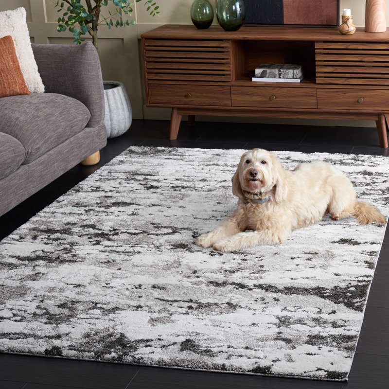 Tapis gris / noir Turpin