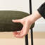 Chaise rembourrée avec pieds en métal-1586868573