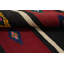 Tapis rayé en laine 6 x 10