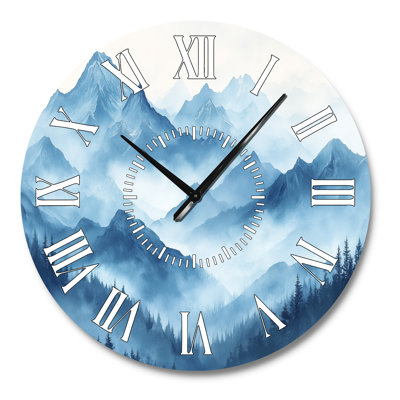 Horloge murale Cool Mountain