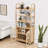 71'' H Arched 6-Tier Storage Bookcase-1476979709