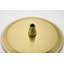 Pommeau de douche effet pluie 25,4 x 25,4 x 9,1 cm, acier inoxydable monobloc, fini nickel brossé-1425123907
