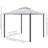 9.6'X11.6' Outdoor Gazebo - Spacious Canopy, 2 Roof, Steel Frame, Taupe For Backyard 9.6' X 11.6' Shelter With Roof And Netting, Protected, Garden, Lawn, Backyard, Deck, Taupe, Uncomplicated Assembly