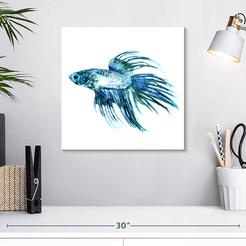 Crowle Fish IV, 16" H x 16" W