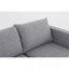 Canapé modulaire convertible modulaire avec siège de rangement Canapé modulaire en U à 4 places avec méridienne réversible modulaire tissu gris clair-129776959-129776961