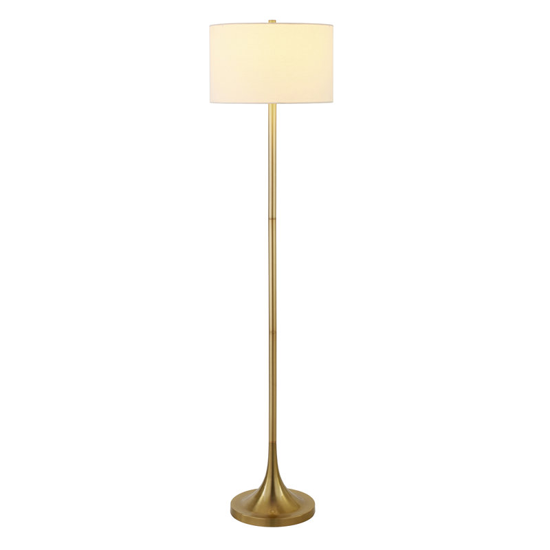 Lampe sur pied 62 po Krieg, Laiton