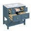Ensemble de meuble-lavabo simple avec 5 tiroirs-1597104681