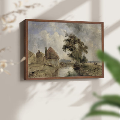 Paysages rétro-CDXLI - reproduction encadrée