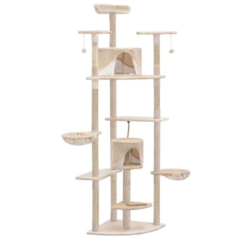 Amalia 203cm H Cat Tree, Beige