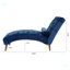 Chaise longue moderne rembourrée pour le salon-658410977