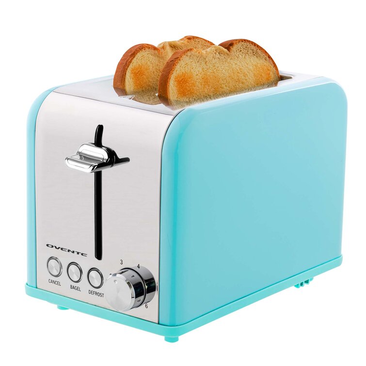  Nostalgia Retro Toaster, 2-Slice, Turqoise: Home & Kitchen