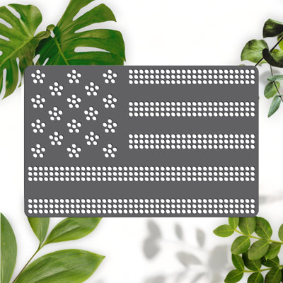 Magnetic Rhinestone Template 1"