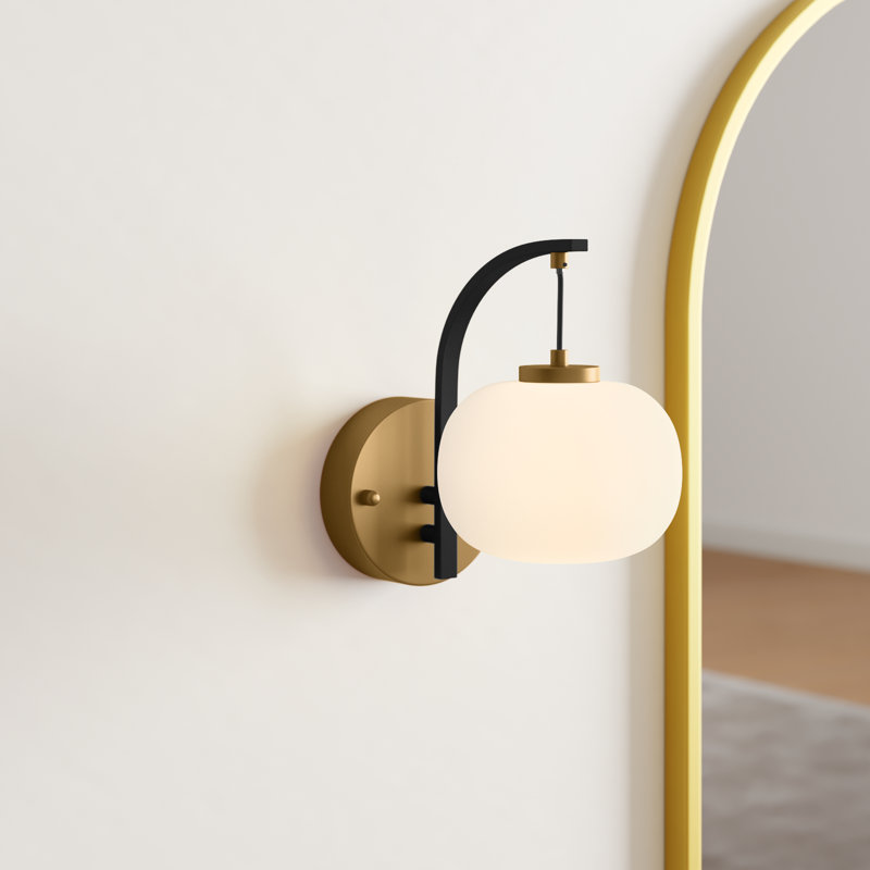 Kace Steel Armed Sconce