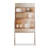 Amber color Solid  Wood Display Cases-121251886